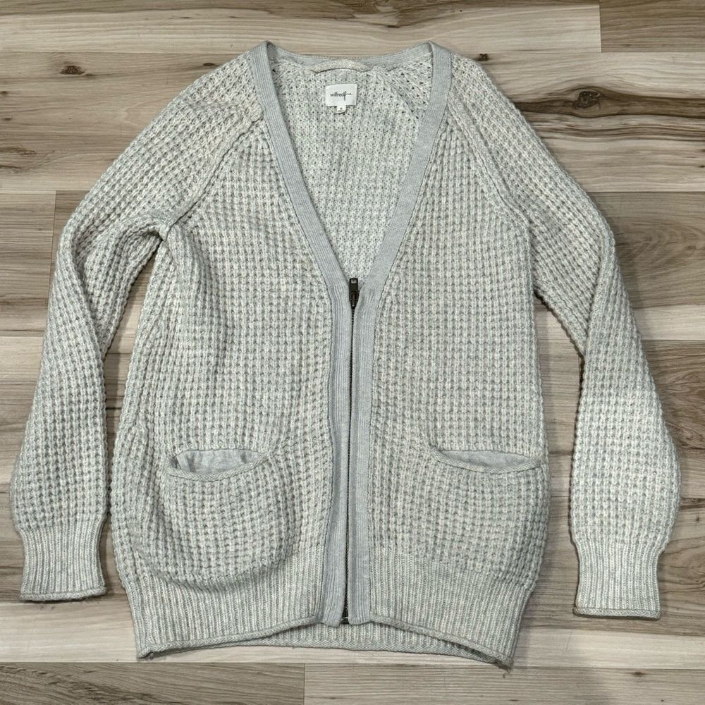 Aritzia Wilfred Marin Chunky Knit Alpaca Wool Cardigan Sweater Women’s XS